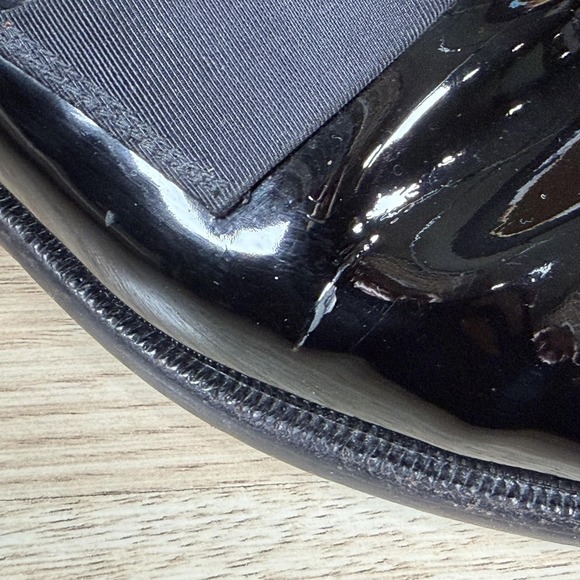 Salvatore Ferragamo Loafers Men Size 8.5 Black Patent Leather Shoes Formal Italy main image 11